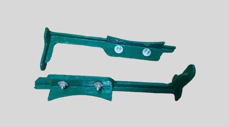 CAST IRON OVAL BASIN BRACKETS